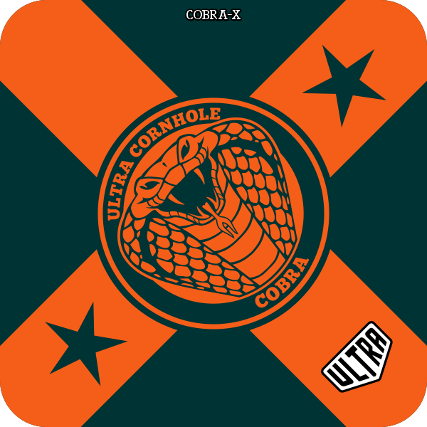Cobra-X Dark Green and Orange