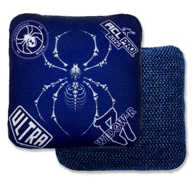 Ultra Widow-R Navy Bones 2025 ACL Pro Cornhole Bags