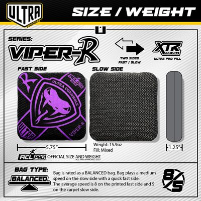 ACL Pro Series Ultra Viper-R Size Weight