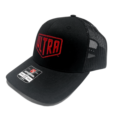 Ultra Trucker Hat Black / Red