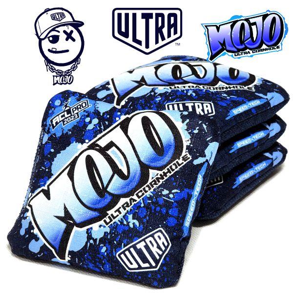 Ultra Mojo Navy Cornhole Bags