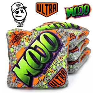 Ultra Mojo Gray Check Cornhole Bags