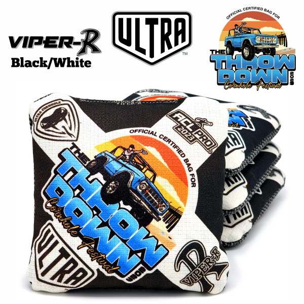 Ultra Viper-R Black and White Throw Down 2023