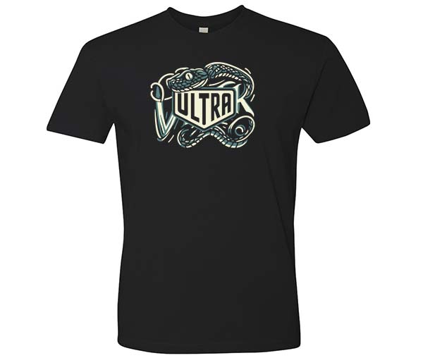 Viper T-Shirt Black - Ultra Cornhole