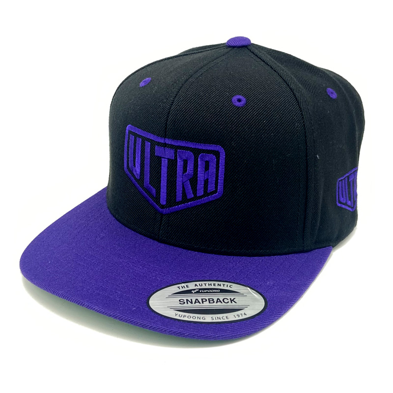Ultra SnapBack Hat Black / Purple