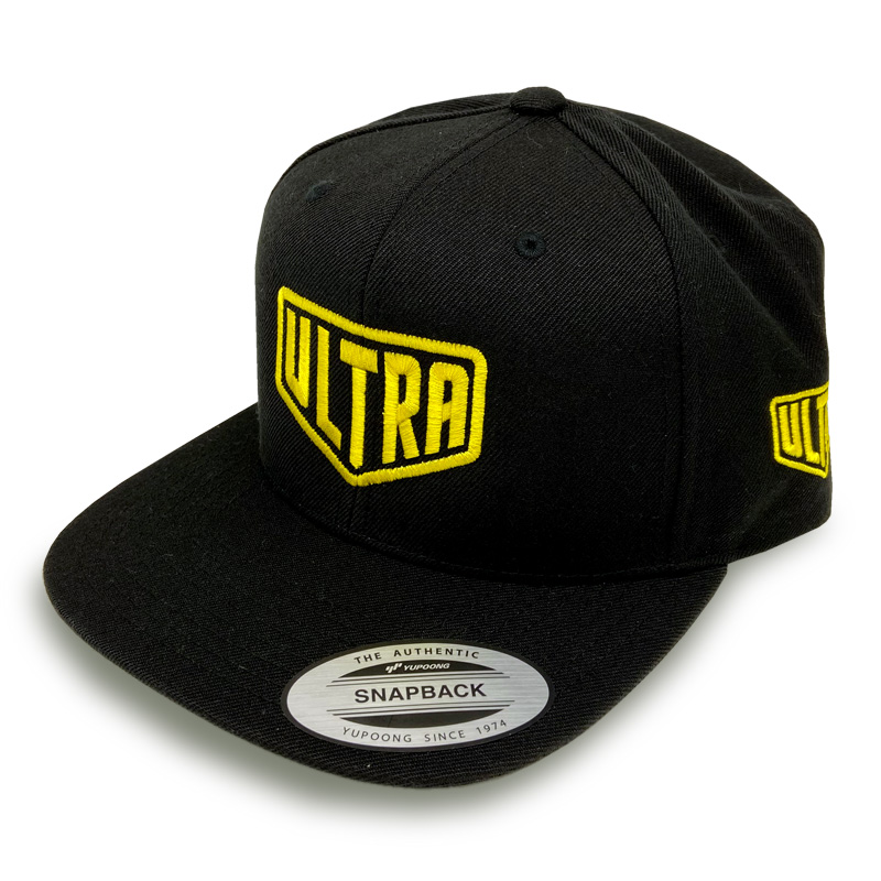 Ultra SnapBack Hat Black / Yellow