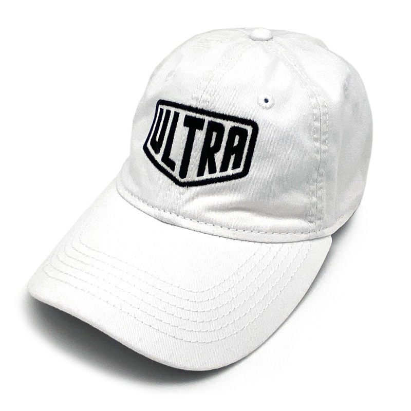 Ultra White Unstructured Hat