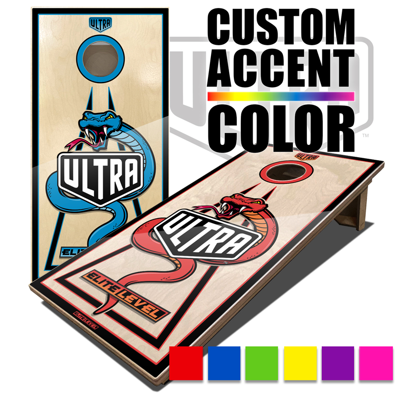 Ultra Elite 2 Cornhole Boards Viper Select Color