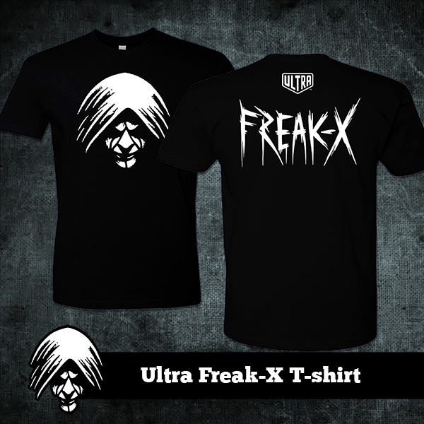 Freak X T Shirt Black Ultra Cornhole   FRKXshirtAD2 