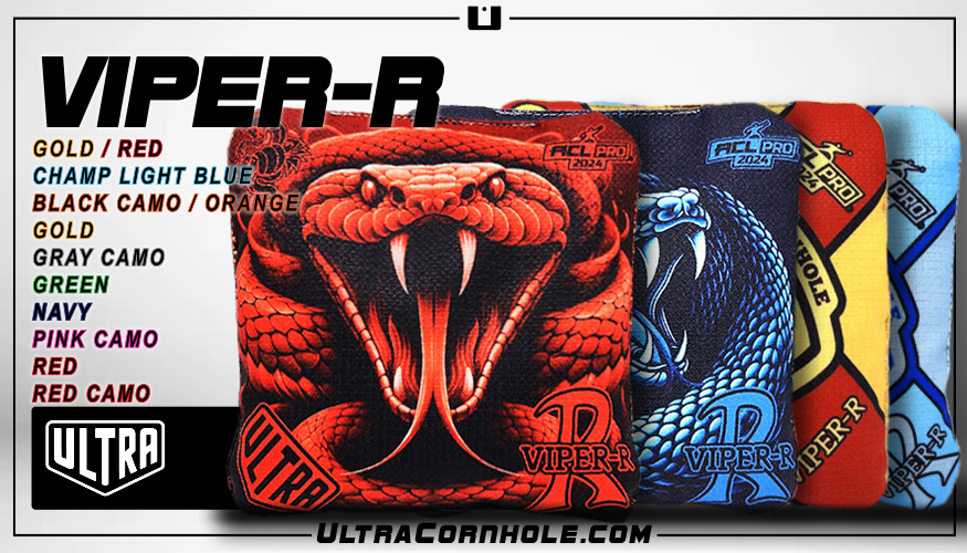 Viper-R Ultra Cornhole Bags.