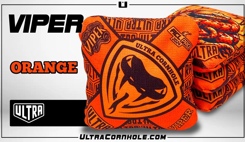 Viper Orange ACL Pro 2024 Cornhole Bags