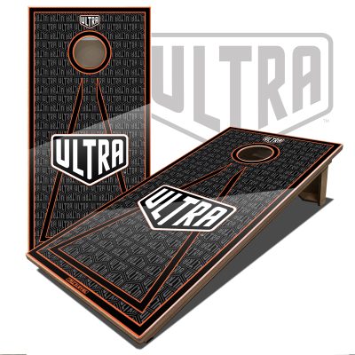Ultra Elite 2 Cornhole Boards Ultra 2 Orange