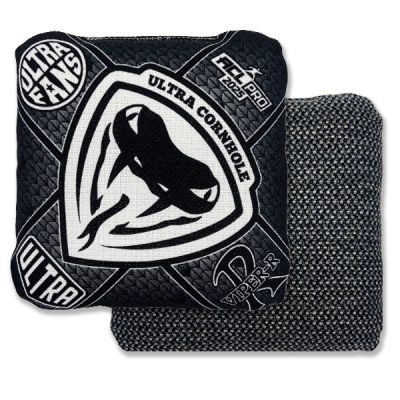 Ultra Viper-R Black Snakeskin ACL Pro Series 2025 Cornhole Bag Set