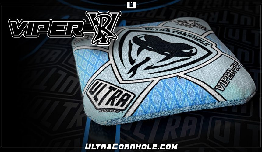 Ultra Cornhole Viper-RV Light Blue Cornhole Bags ACL Pro 2025