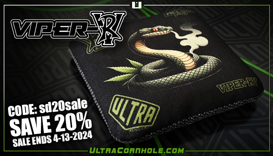 Viper-RV Smokin Snake Black Banner